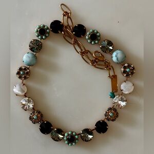 Mariana Gold-Tone Turquoise Multi-Stone necklace - Women Jewelry